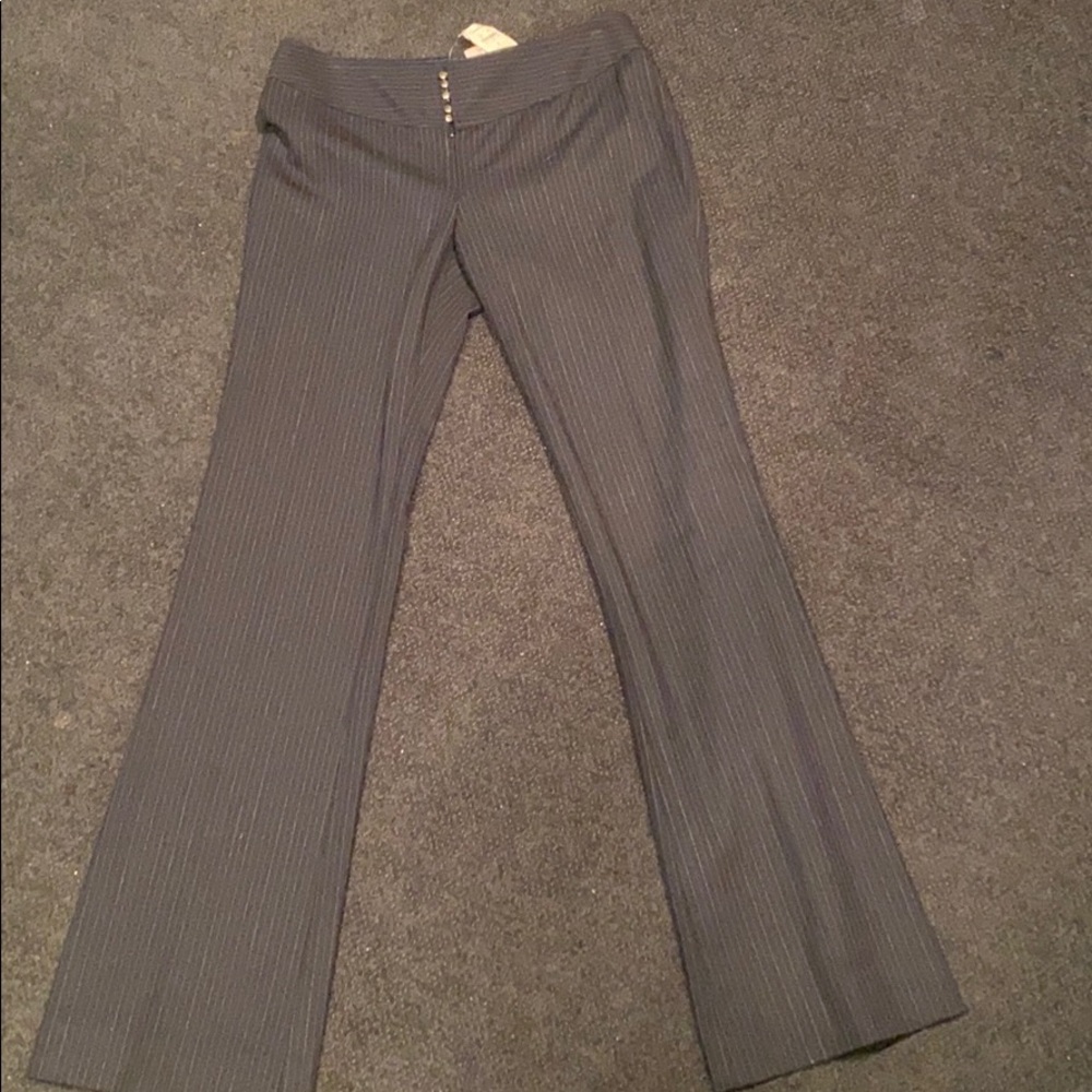 Rebecca Taylor pin-stripe work pants
